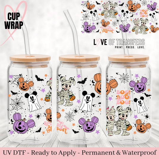 M&M HALLOWEEN - 16 OZ UV DTF WRAP