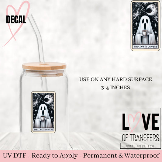 COFFEE LOVER TAROT - UV DTF DECAL