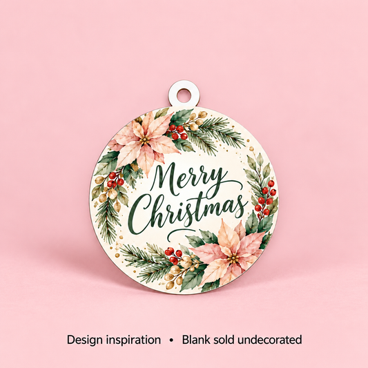 Circle Ornament - Sublimation Blank