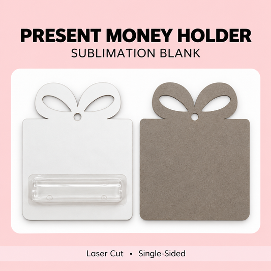 Present Money Holder - Sublimation Blank