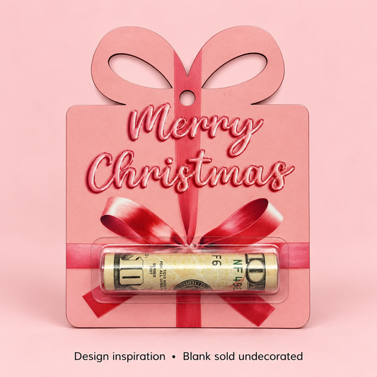 Present Money Holder - Sublimation Blank